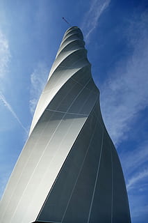 thyssenkrupp test tower, rottweil, architecture, high, germany HD wallpaper