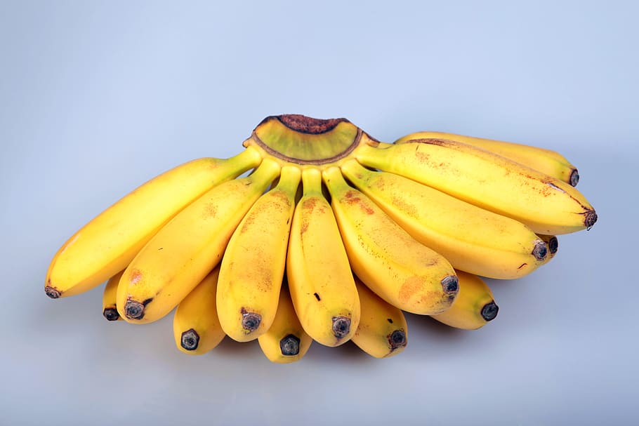 bananas, close, close-up, closeup, food, fresh, fruit, nutrient HD wallpaper