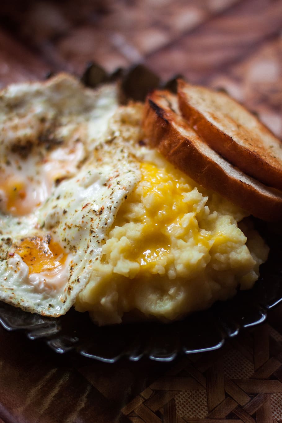 ukraine, lviv, meal, bread, breakfast, egg, morning, potato HD wallpaper