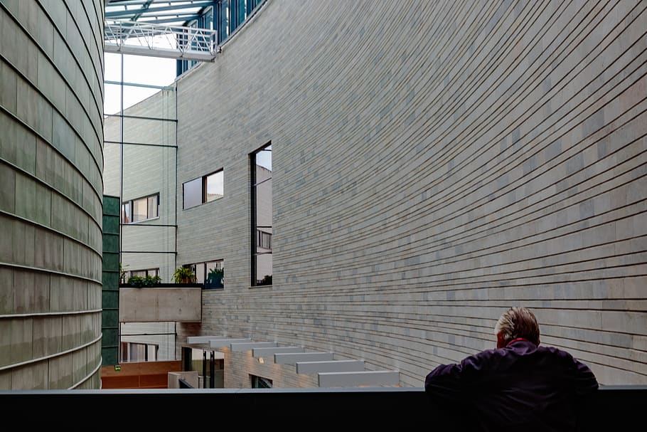 architecture, building, person, human, window, indoors, interior design HD wallpaper