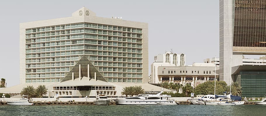 building, architecture, engineering, sea, water, river, boat HD wallpaper