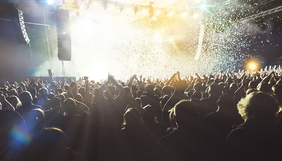 people partying, event, crowd, arts culture and entertainment HD wallpaper