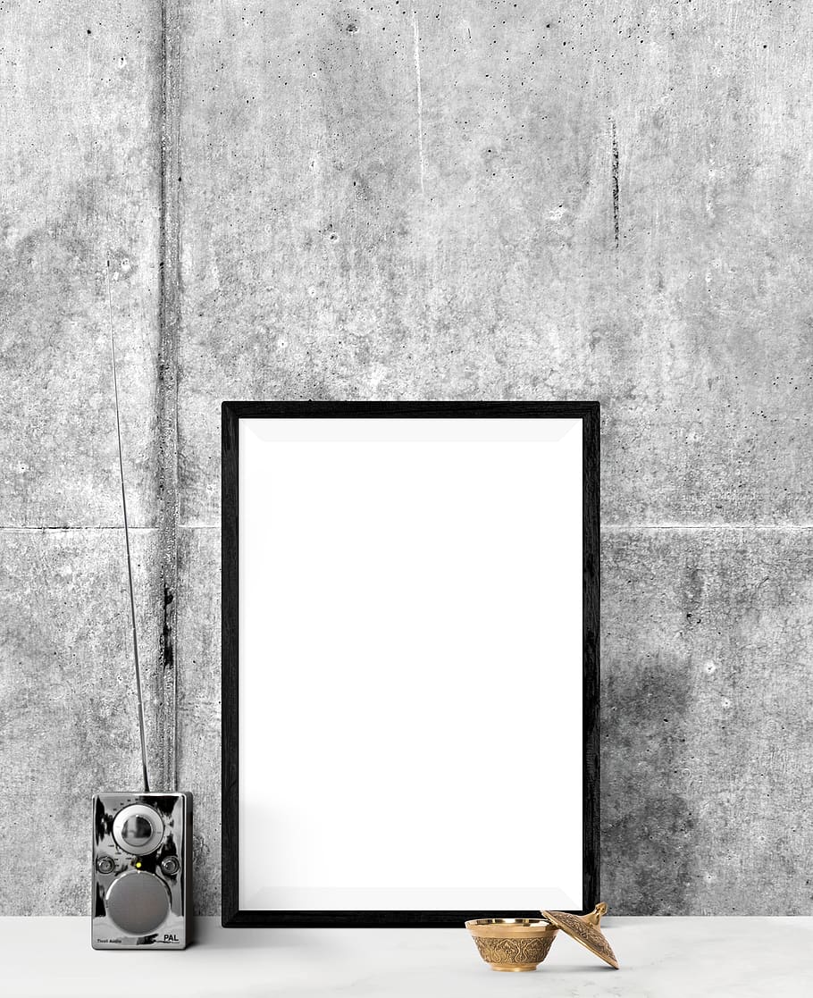 poster, mockup, wall, interior, realistic, indoors, decoration HD wallpaper
