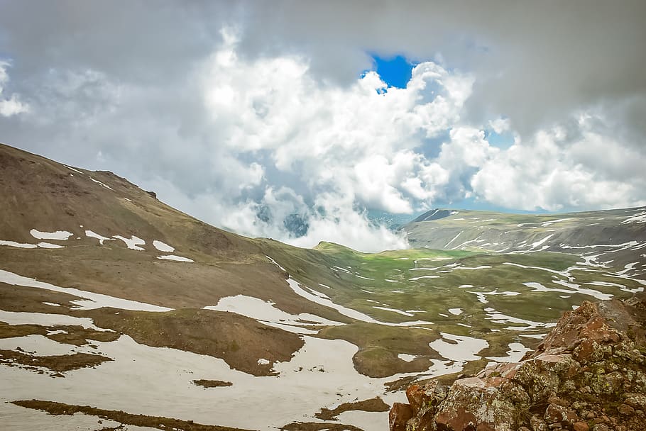 nature, mountain range, outdoors, plateau, land, scenery, peak HD wallpaper