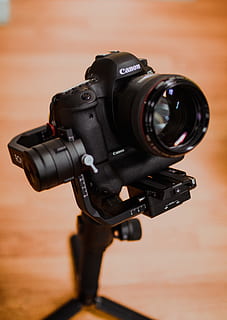 blurred background, camera, camera lens, canon, close-up, device HD wallpaper
