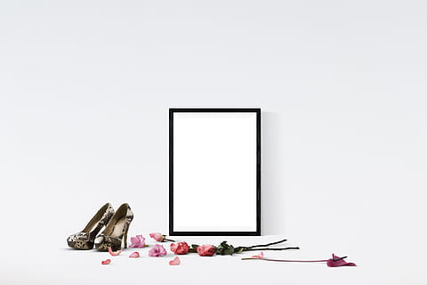 poster, wall, mockup, interior, frame, template, presentation HD wallpaper