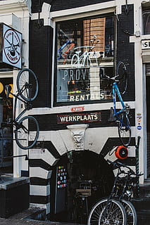 netherlands, amsterdam, store, workspace, rental, holland, cycling HD wallpaper