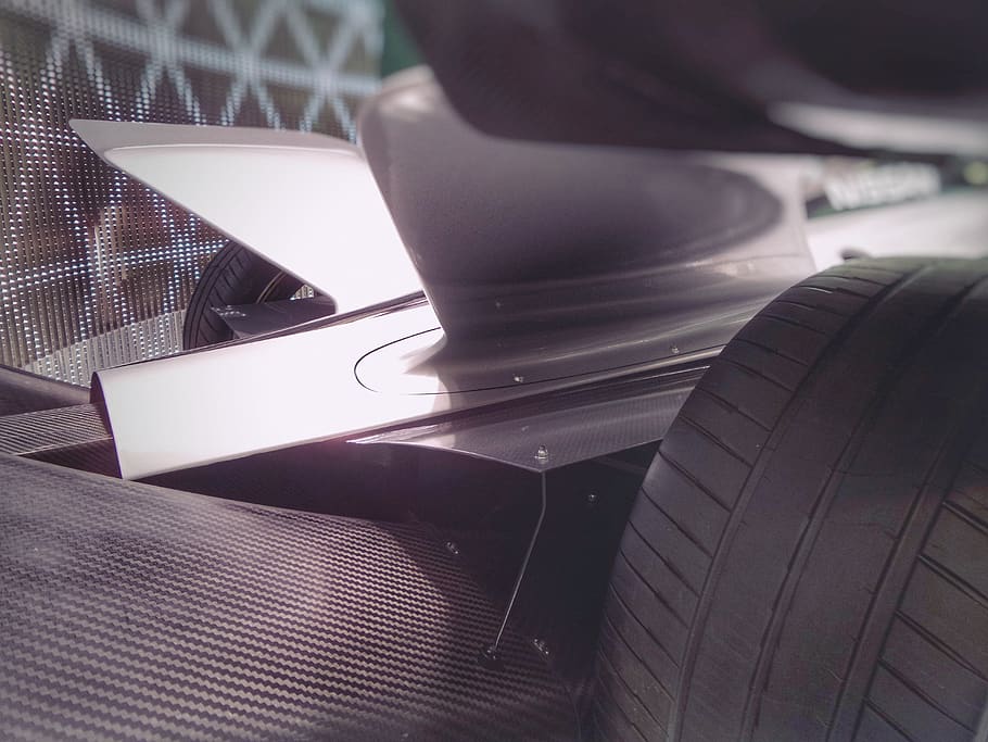 rear, sport, car, prototype, race, tire, view, close, grey HD wallpaper