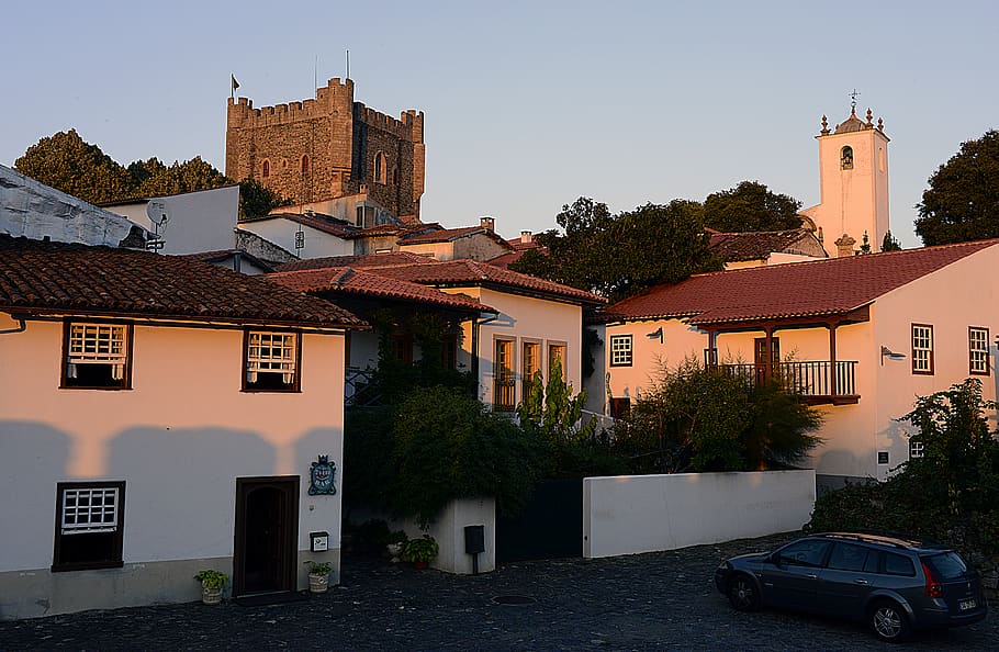 Photo of Houses, architecture, building, car, castle, church HD wallpaper