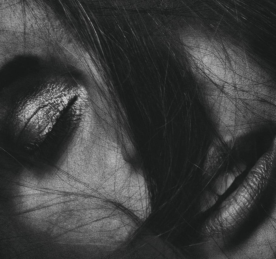 ukraine, kyiv, hair, one person, close-up, human hair, human body part HD wallpaper