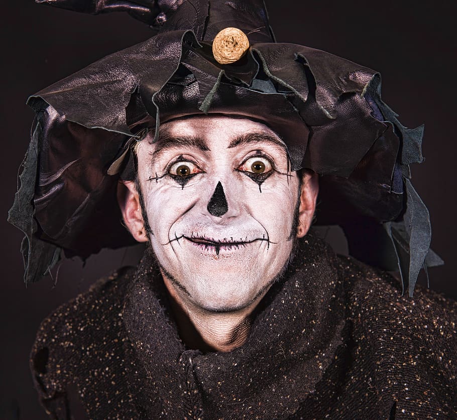 male, man, men, person, portrait, face, adult, model, clown HD wallpaper