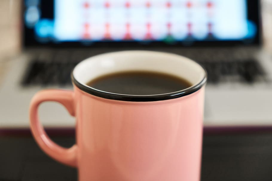 coffee, caffeine, glass, cup, laptop, espresso, cappuccino HD wallpaper