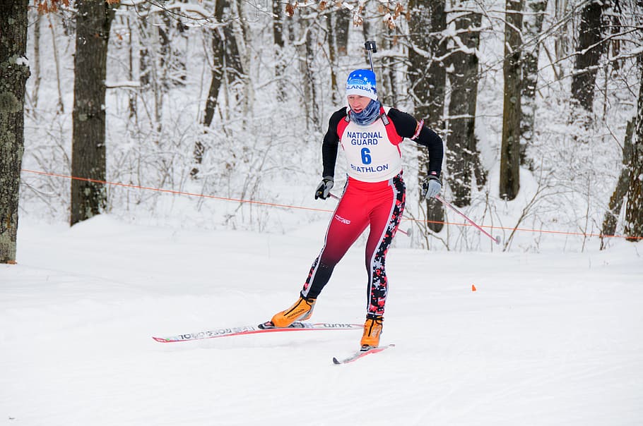 ski, skiing, sport, activity, thrill, ice, snow, winter, cold temperature HD wallpaper