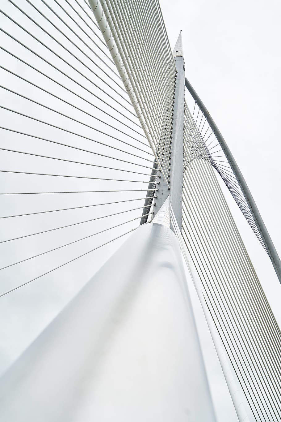 Low-angle Photo of Bridge, architecture, infrastructure, low angle shot HD wallpaper