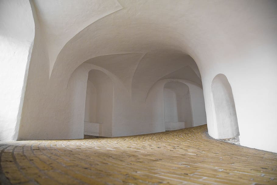 white painted wall room, building, architecture, floor, stone HD wallpaper