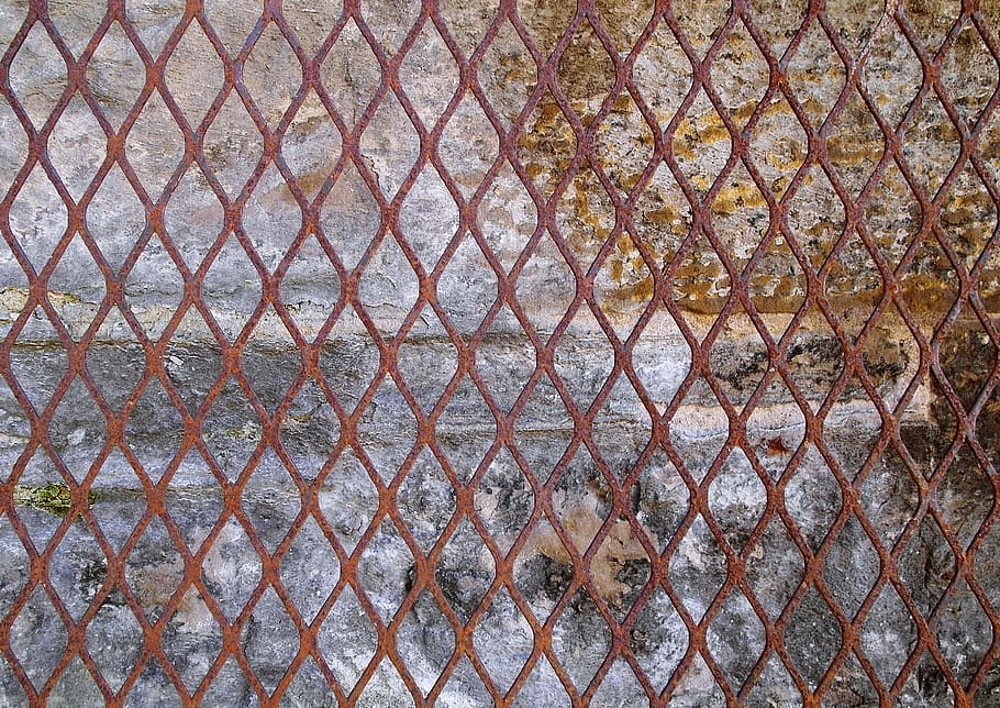 rug, rust, wall, banister, handrail, pattern, grille, floor HD wallpaper