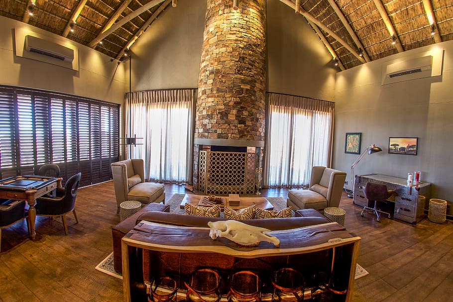 namibia, windhoek, indoors, furniture, table, flooring, lighting equipment HD wallpaper