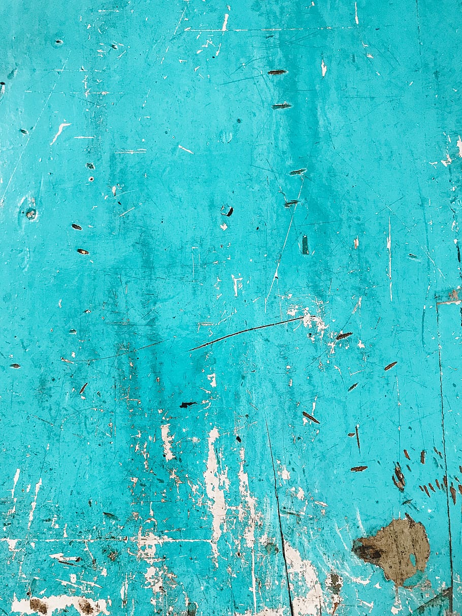 blue painted plank, texture, wall, art, pattern, graphics, paper HD wallpaper
