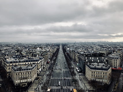 Hd Wallpaper France Paris Larc De Triomphe De Letoile