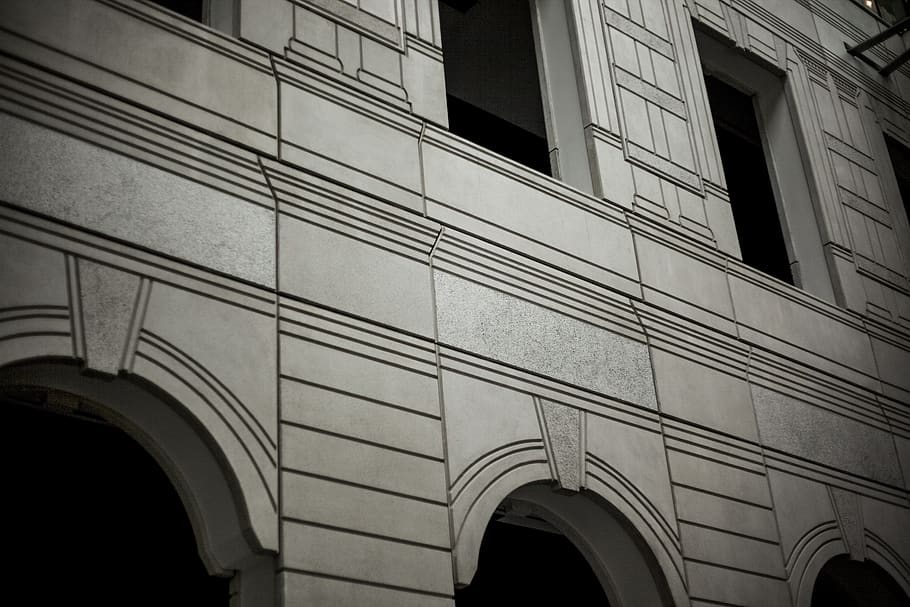 building, architecture, calm, tones, built structure, building exterior HD wallpaper