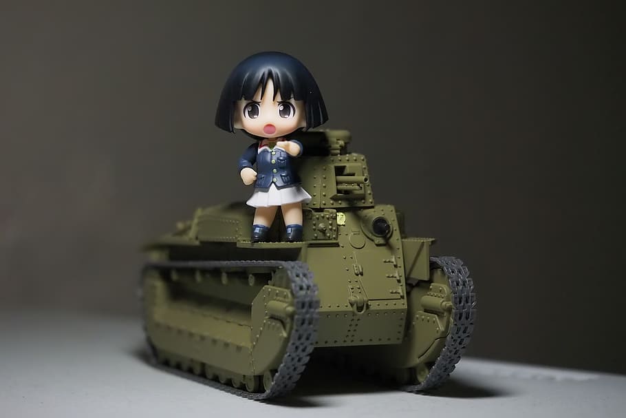 tank, type, 89, toy, figurine, model, plastic, girls, and, panzer HD wallpaper