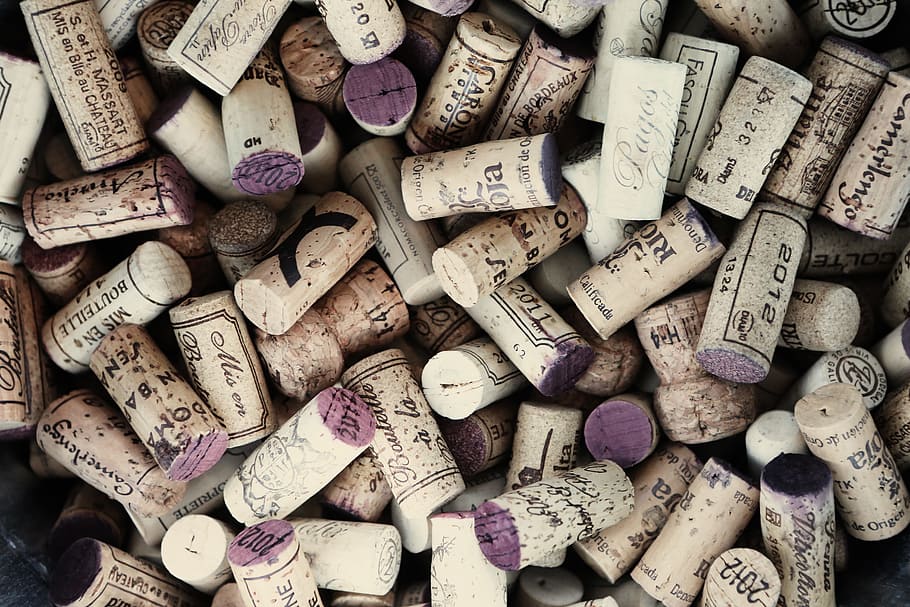 wine corks, large group of objects, full frame, abundance, backgrounds HD wallpaper