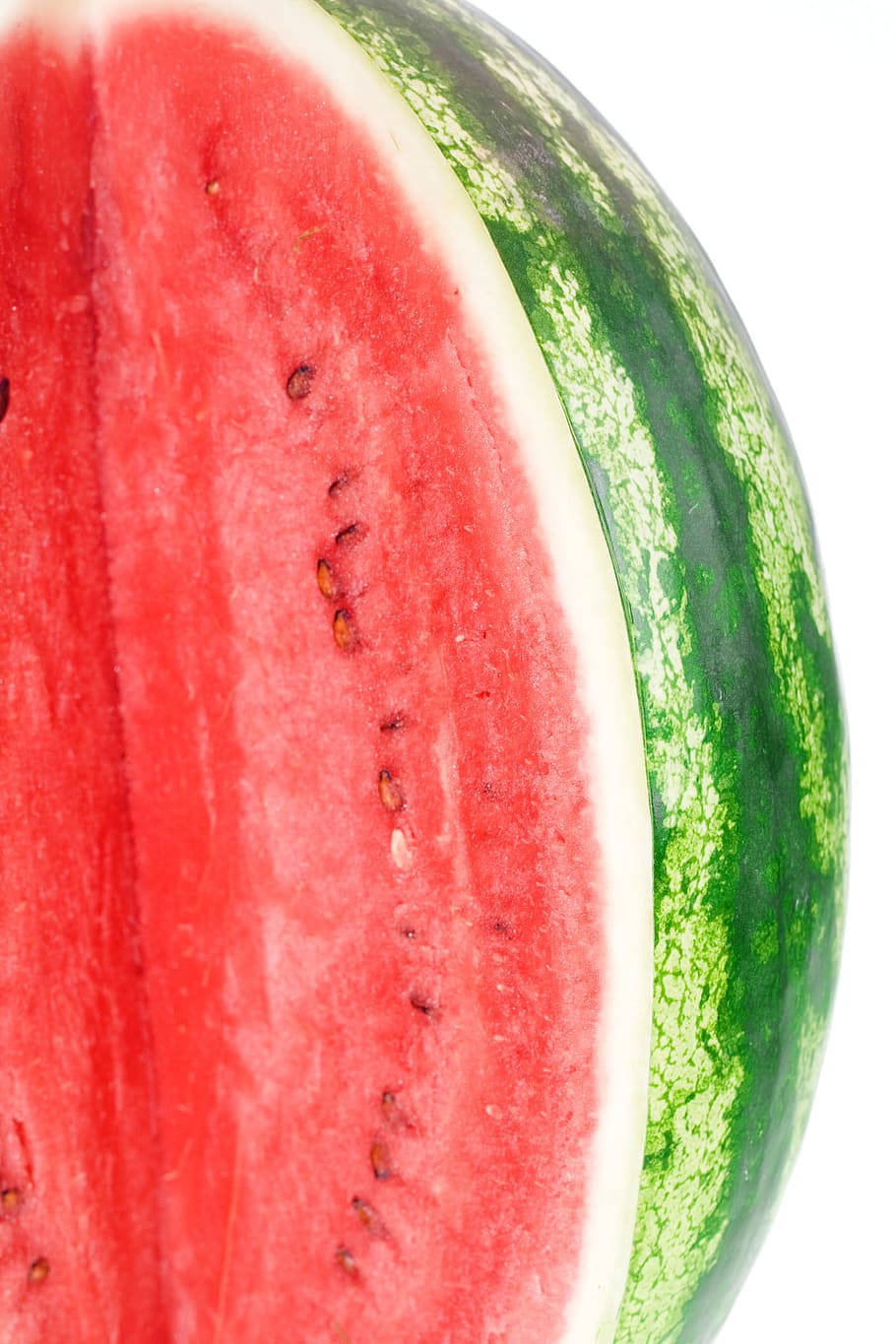 watermelon, slice, isolated, dessert, white, dietfood, sweetfood HD wallpaper