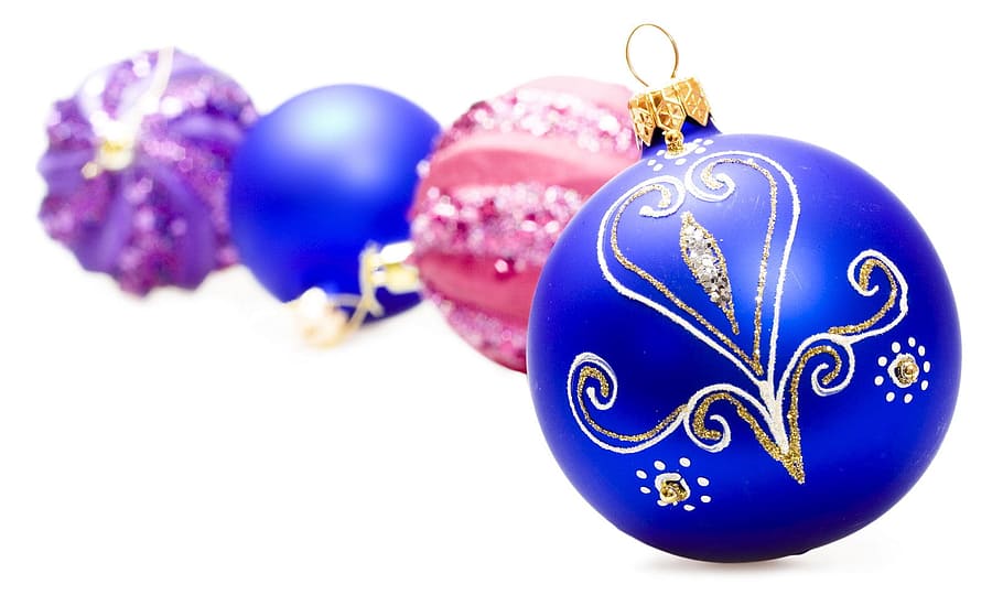 ball, bauble, balls, baubles, red, celebrate, christmas, close-up HD wallpaper
