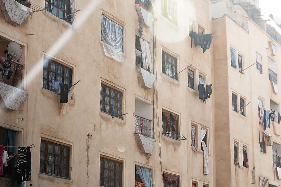 home decor, window, fez, morocco, fez medina, building, wall HD wallpaper