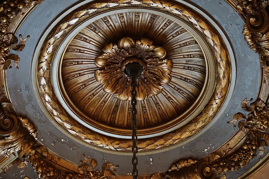 building, architecture, apse, indoors, fireplace, bronze, vault ceiling HD wallpaper