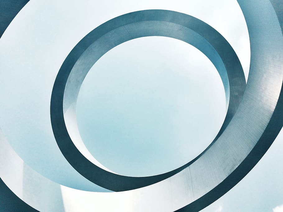 geometric shape, no people, circle, sky, pattern, architecture HD wallpaper