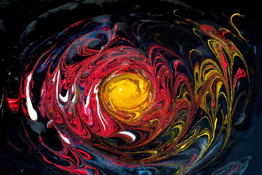 multicolored abstract painting, multi colored, no people, close-up HD wallpaper
