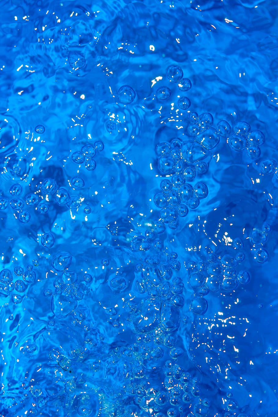 background, bath, blue, bottle, bubble, clean, clear, close-up, HD wallpaper
