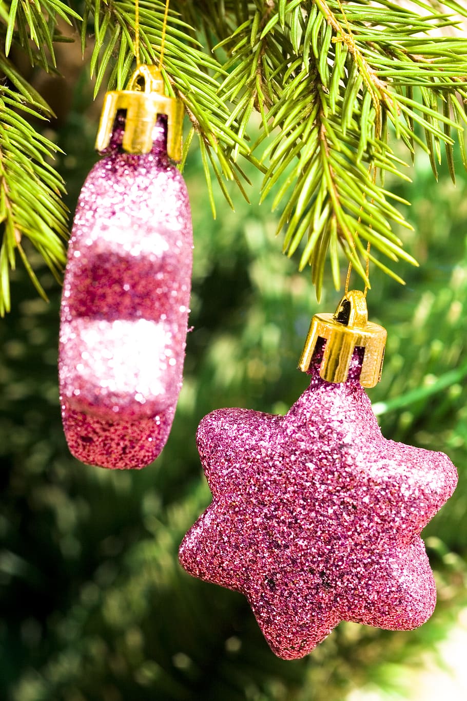 background, ball, bauble, blue, blur, bright, celebration, christmas HD wallpaper