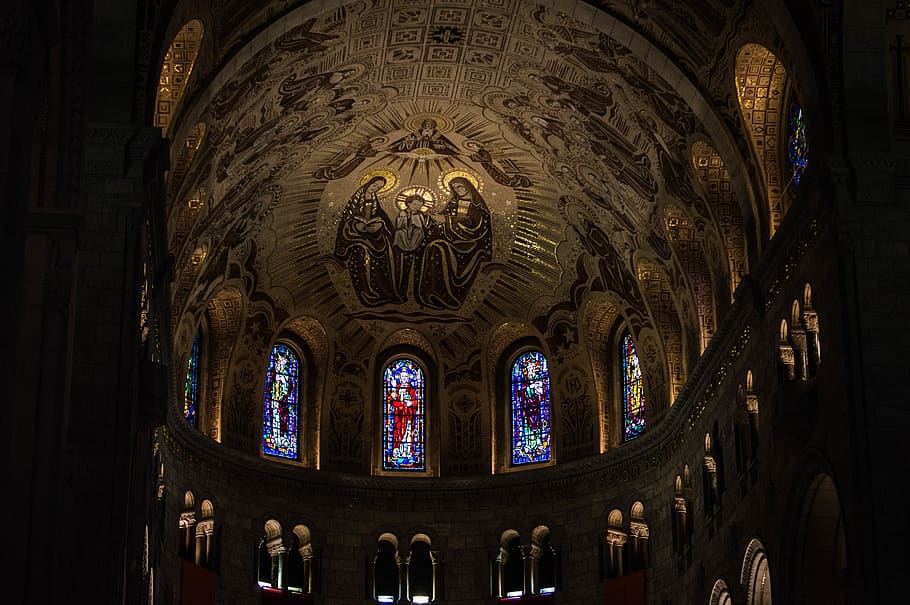 canada, québec, architecture, religion, place of worship, built structure HD wallpaper