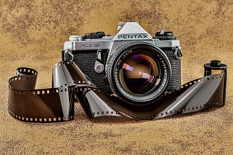 analog, old, camera, pentax, photo, film, small picture, photograph HD wallpaper
