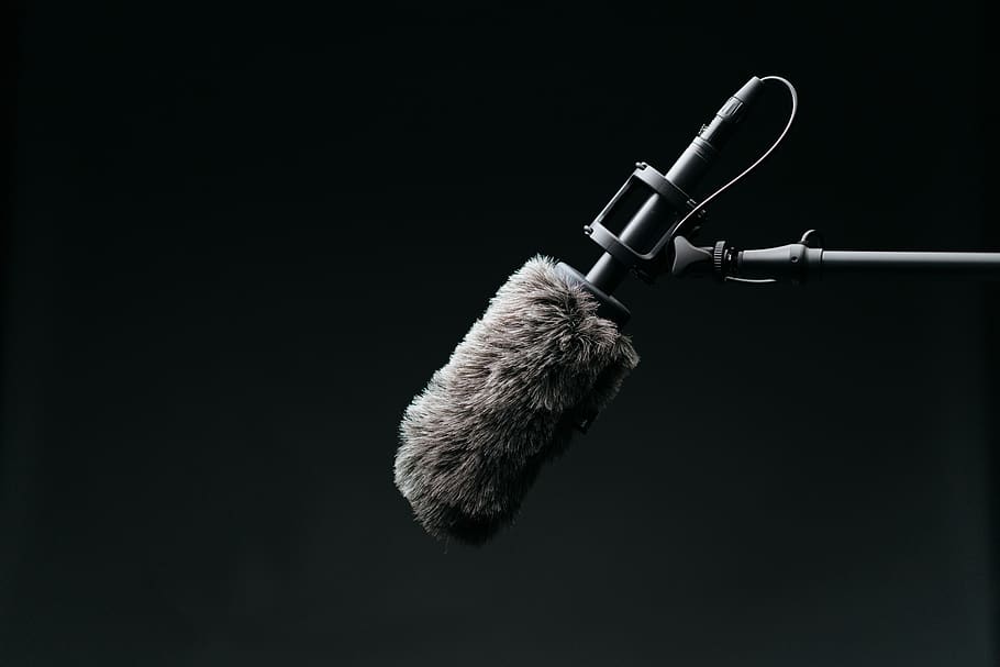 black condenser microphone, tool, brush, backdrop, background HD wallpaper