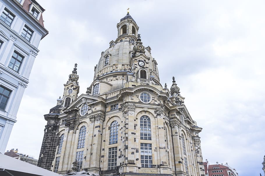 germany, dresden, europe, historic, architecture, sky, city, HD wallpaper