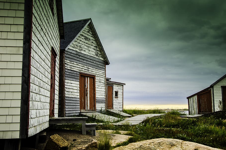 house, architecture, no person, outdoor, grange, day light HD wallpaper