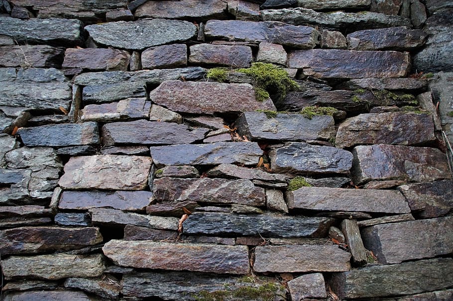 wall, stone, retaining wall, architecture, manually, trimmed HD wallpaper
