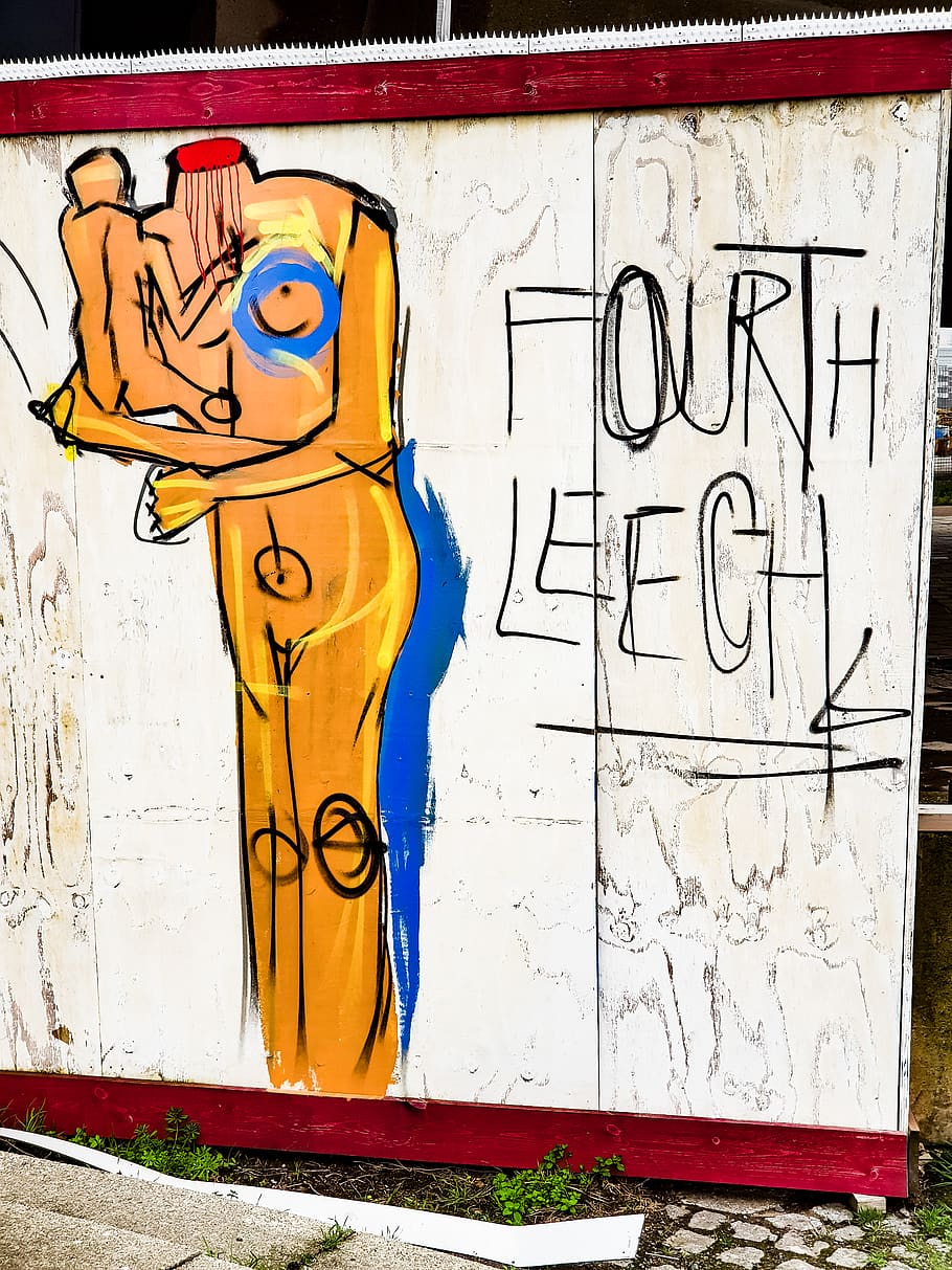 fourth, leech, graffiti, politics, art, street art, colour HD wallpaper