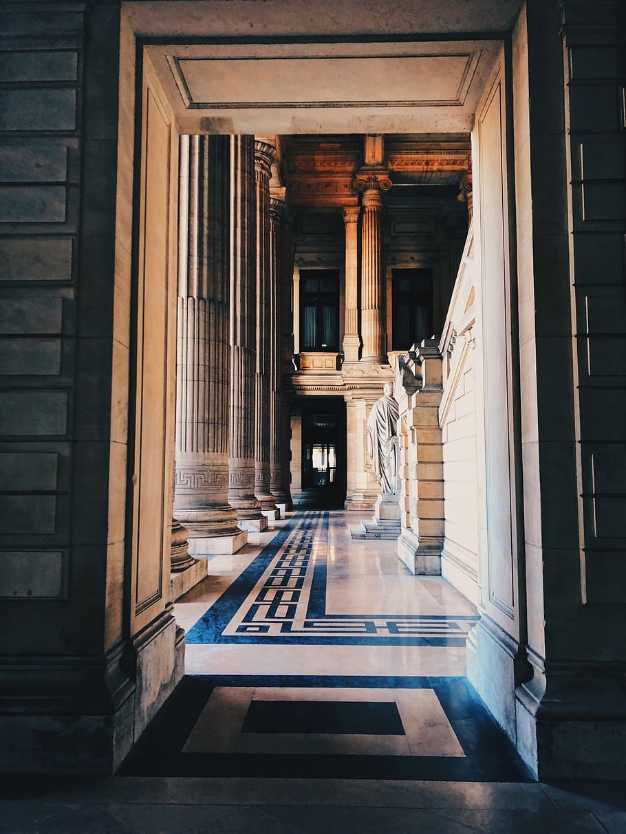 flooring, corridor, architecture, europe, brussels, belgium HD wallpaper