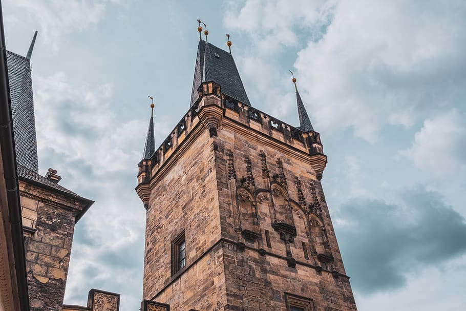 architecture, tower, building, spire, steeple, clock tower HD wallpaper