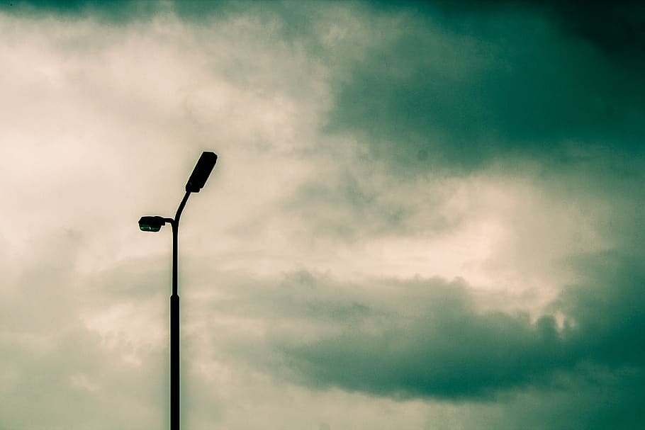 netherlands, haarlem, sky, lights, cloud - sky, lighting equipment HD wallpaper