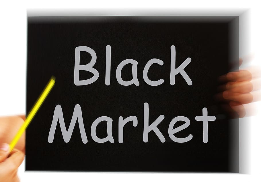 Black Market Message Meaning Illegal Buying And Selling, blackboard, HD wallpaper