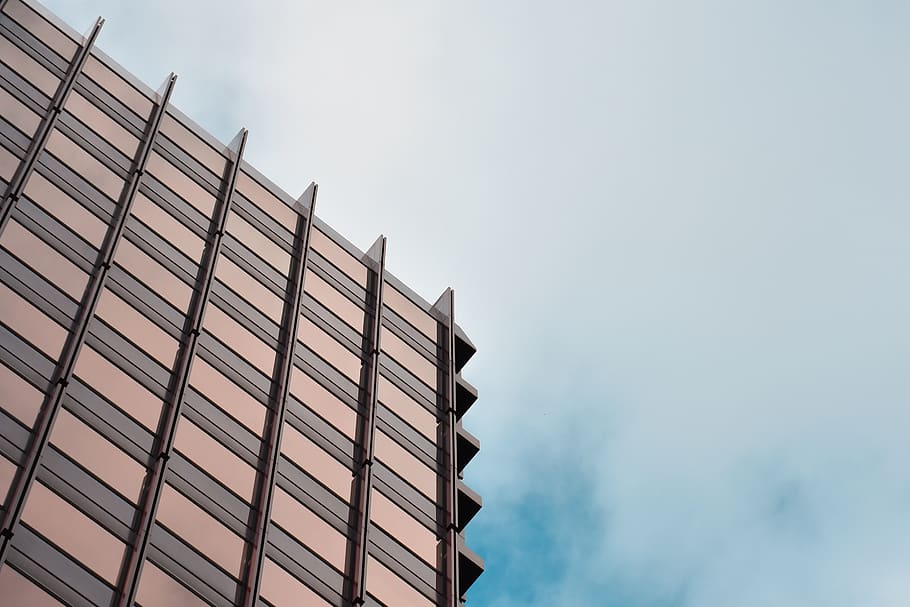 netherlands, rotterdam, sky, clouds, city, minimalistic, reflection HD wallpaper