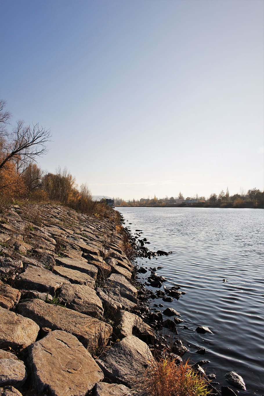 wallpaper, river, water, sky, tranquility, scenics - nature HD wallpaper