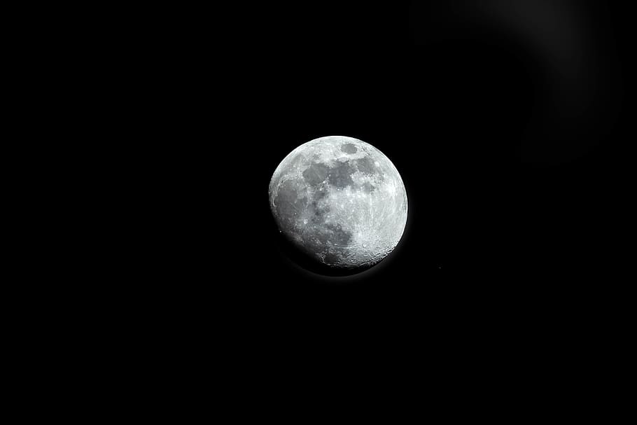 moon, universe, space, outer space, outdoors, night, astronomy HD wallpaper