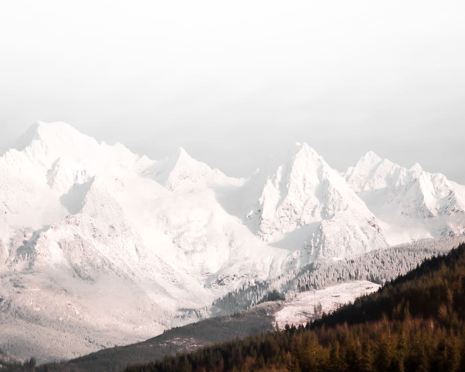 mountain alps, beauty in nature, scenics - nature, snow, environment HD wallpaper