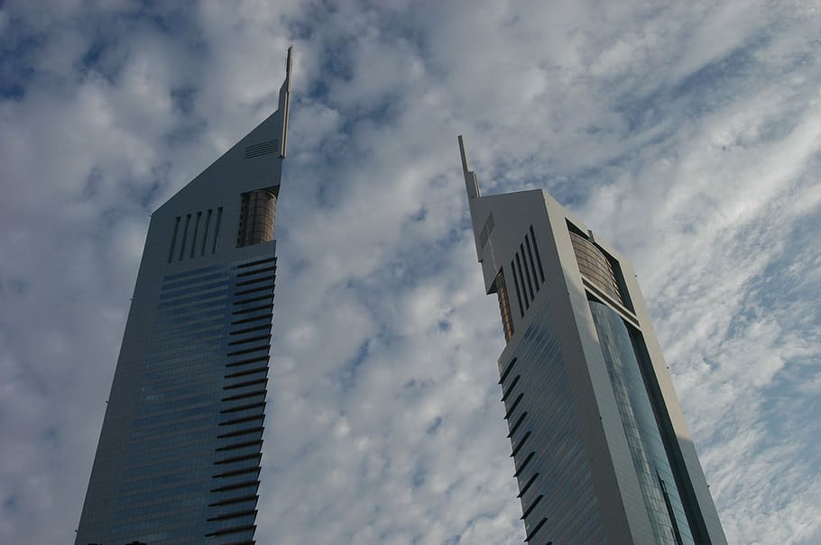 architecture, tower, building, steeple, spire, office building HD wallpaper
